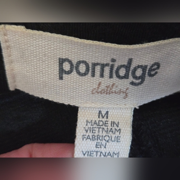 PORRIDGE ANTHROPOLOGIE Women's Black Textured Blazer.  Size Medium - Picture 8 of 12